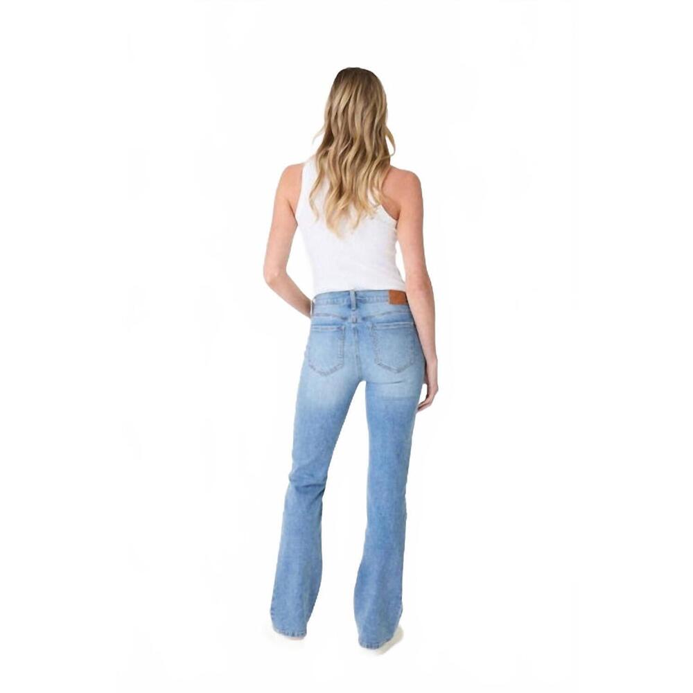 NEW LEVEL99 chloe mid rise boot jeans in sunset - Picture 3 of 3